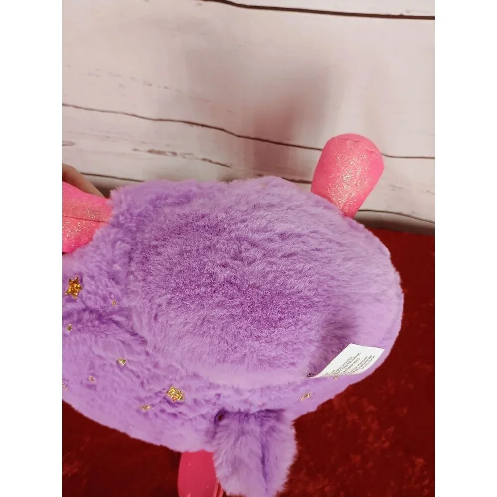 ZURU Plush Bunny‎ Rabbit Rainbocorn Sweet Shake Surprise Stuffed Purple Pink